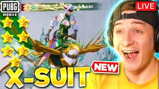 XSUIT MAXING  NEW 7STAR FIORE PUBG MOBILE LIVE [upl. by Eniksre926]