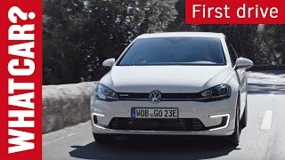 VW eGolf 2017 review  What Car first drive [upl. by Notreb]