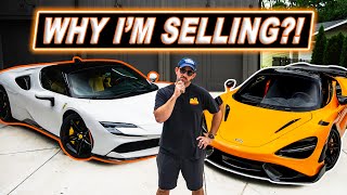 Ferrari SF90 vs McLaren 765LT Loser Leaves Collection [upl. by Aikam]