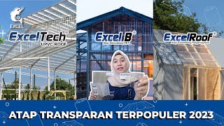 Atap rumah transparan yang bagus amp terpopuler 2023 Harga atap bening Lengkap [upl. by Yeneffit]