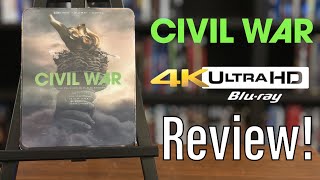 Civil War 2024 4K UHD Bluray Review [upl. by Shantee]