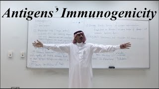 Immunogenicity of antigens [upl. by Nnylecyoj]