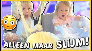 WiE HET LAATSTE STOPT MET SLiJM MAKEN WiNT 🎉  Bellinga Vlog 1714 [upl. by Eiboj]