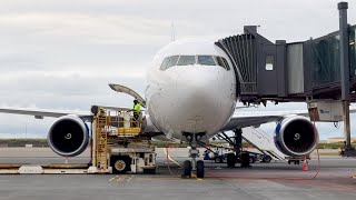 Icelandair 767300 Takeoff Keflavik International airport KEF [upl. by Quirk]