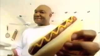 Oscar Mayer Big amp Juicy commercial with George Foreman version 1  1994 [upl. by Yelhak]