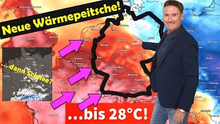 Radikaler Wetterwechsel Zwischen 28 °C und erstem Wintereinbruch Wo ist Schnee in Sicht [upl. by Prissy]