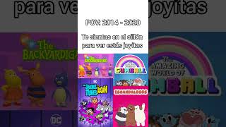 Nostalgia 20142020 😢 dinedits99 nostalgia backyardigans gumball escandalosos [upl. by Ciredec]