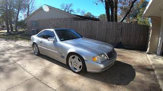 1998 Mercedes Benz R129 SL500 Lowered 2quot [upl. by Ecyal]