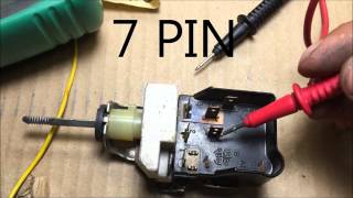 how to test wire troubleshoot GM headlight switch [upl. by Aihsel]