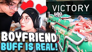 TenZ BOYFRIEND BUFF IS REAL   100T Kyedae [upl. by Yrocaj]