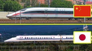 Chinese Railways vs Japanese Railways Comparison 2018 [upl. by Girovard980]