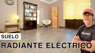 SUELO RADIANTE ELÉCTRICO 👣​🏠​ Instalación fácil con Bricomania 👌​ [upl. by Eilyak953]