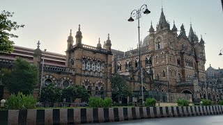 Chhatrapati Shivaji Maharaj Terminus Mumbai Railway station Dadar to Mumbai Lohmarg Journey train [upl. by Akibma]