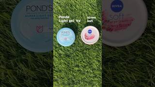 ✨ponds super light gel vs Nivea soft berry blossom  viralvideo trending shorts ytshorts [upl. by Stasny]