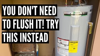 How to Flush a Water Heater  Flushing Will Probably Not Fix Your Problem [upl. by Hola307]