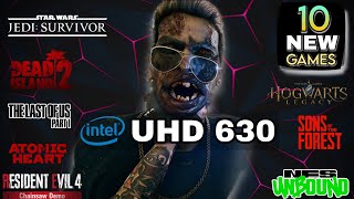 Intel UHD Graphics 630 In 2023  Test In 10 Latest Games [upl. by Llenna]