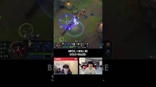 DOINB shows respect for FAKER after SOLOBOLO faker doinb lol lolclips [upl. by Bencion61]