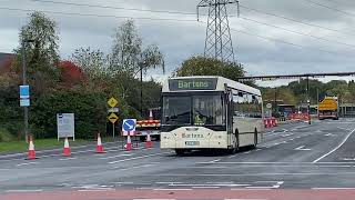 Ex Circle Line Bus Service With Barton’s Transport Intel Leixlip [upl. by Ynnav435]