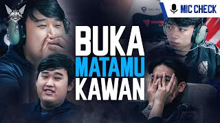 BUKA MATAMU KAWAN  MIC CHECK MPL S11 WEEK 4 EVOS LEGENDS VS REBELLION ZION [upl. by Henri]