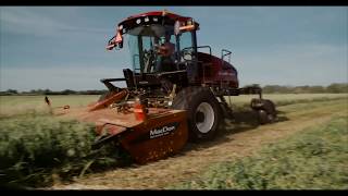 M1 Series Windrower Cutting Platforms  MacDon [upl. by Elleiram]