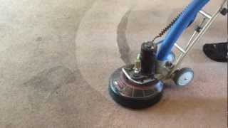 ROTOVAC USED ON HEAVILY SOILED CARPET [upl. by Ytineres]