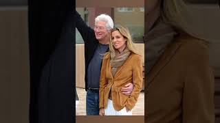 Richard Gere and Alejandra Silva Relationship❤️celebrity shortsvideo richardgere shorts viral [upl. by Ohploda]