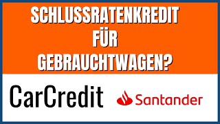 Santander Autokredit 2023 Lohnt er sich [upl. by Berlauda]