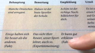 Argumentationsstruktur analysieren  Anleitung und Erklärung [upl. by Baseler]