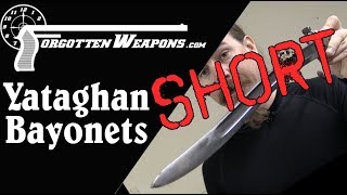 Forgotten Weapons Short Yataghan Bayonets [upl. by Novahs]