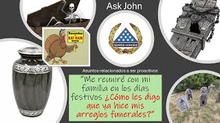 Ask John MicroVids LA MEJOR ACCION DE DIA DE GRACIAS NO DEJARLE PROBLEMAS A LA FAMILIA [upl. by Carlisle]