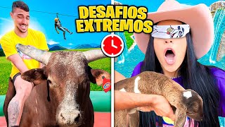 DESAFIO EXTREMO COM ANIMAIS QUEM VENCEU 😱 [upl. by Esirrehc]