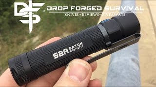 Olight S2R Baton 1020 Lumens Full test amp Review [upl. by Allsun669]