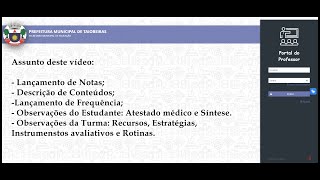 DIÁRIO DIGITAL  Tutorial 2024  Notas conteúdos Frequência Observações Relatórios [upl. by Aneekas]