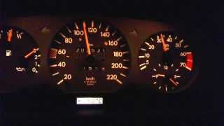 Mercedes Benz W124 230 CE acceleration 0100 [upl. by Amsab503]