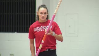 Olympic champion Jenn Suhr helps coach next generation at Roberts Wesleyan [upl. by Rosina890]