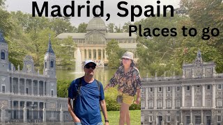 1day in Madrid Spain Places to Go Travel Tips Europe Vlog [upl. by Ecnerol]