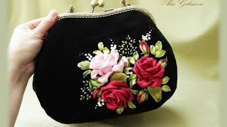 Embroidery bags  handmade gift ideas hand embroidery purse designs [upl. by Eentrok]