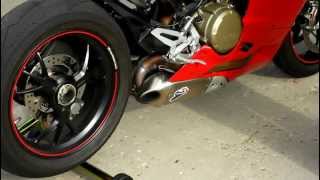 Ducati 1199S Panigale Full Termignoni Exhaust [upl. by Nitsreik]