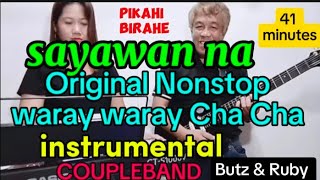 Best Nonstop CHACHA waraywaray guitar instrumental cover by Butz amp Ruby Agudo coupleband [upl. by Channing]