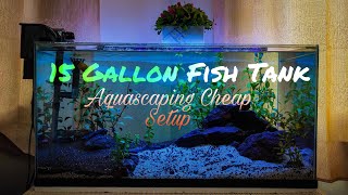 15 Gallons Fish tank setup [upl. by Neira]