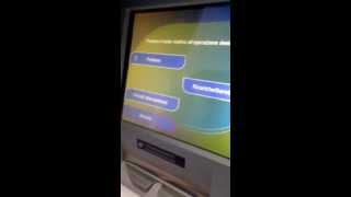 Nuovo bancomat totalmente touch screen del Banco popolare di Milano [upl. by Borman]