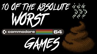 The Worst of the Worst Commodore 64 games EVER made commodore64 c64 c64games [upl. by Relyhs]