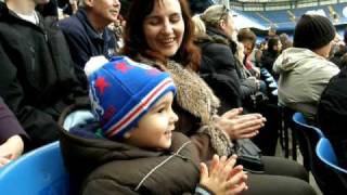 CHELSEA FC OPEN DAY Alex Aged 2 Does the quotLiquidatorquot for the very first time at Chelsea FC [upl. by Gisele]