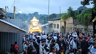 Procesion 5to aniversario de Consagración de Cristo Yacente [upl. by Aseefan485]