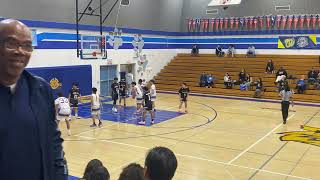 Will C Wood vs American Canyon High School Freshman Basketball 1st Half [upl. by Mcripley]