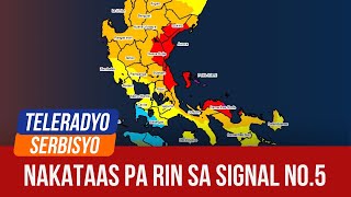 Pepito signal no 5 remains up in Calaguas Islands eastern Polillo Islands PAGASA [upl. by Ntsud]