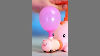 HOE SCHATTIG is dit🐷 Virale Varkensballonopblazer [upl. by Hey248]