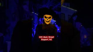 SpookyHouse33 halloween keyport newjersey family fun decoration trickortreat shorts fyp [upl. by Eimareg]