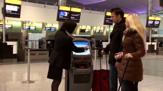 United — London Heathrow T2 check in [upl. by Ives]