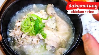 How to Dak Gomtang  Korean Chicken Soup For the Soul [upl. by Friedlander785]